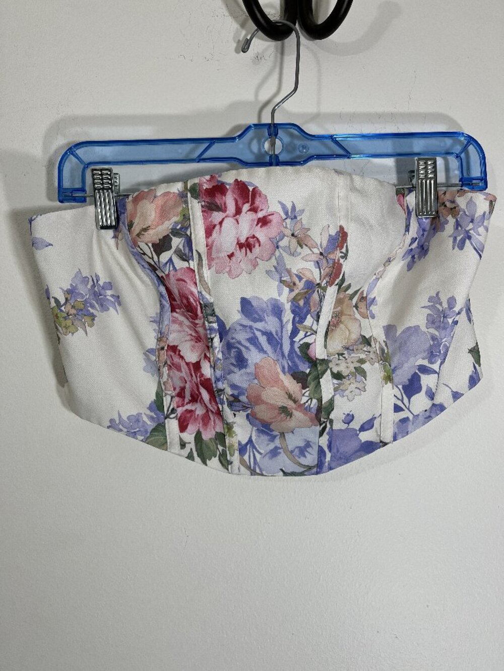 Floral Print Corset Top Women's Bustier